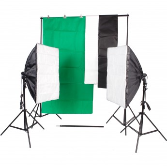 Комплект студийного оборудования FALCON EYES KeyLight 245LED SB-BG KIT Комплект студийного оборудования FALCON EYES KeyLight 245LED SB-BG KIT